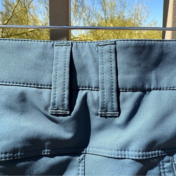 NWOT Mondetta Men’s Outdoor Project Tech Shorts Size 32 Color Slate Blueish - Picture 5 of 10